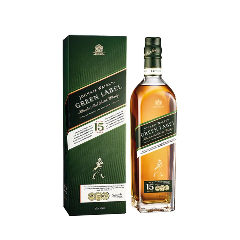 Whisky Johnnie Walker Etiqueta Verde